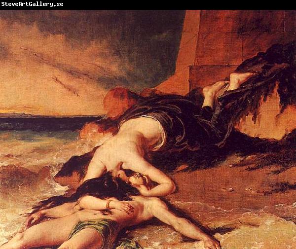 William Etty Hero and Leander 1